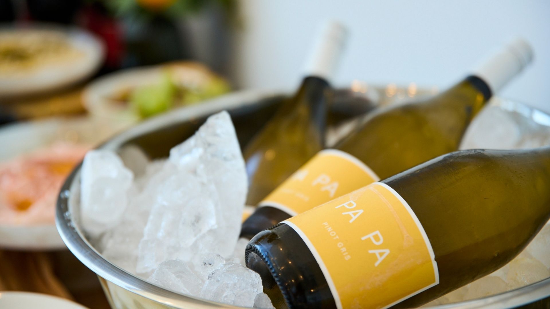 PA PA Pinot Gris on ice